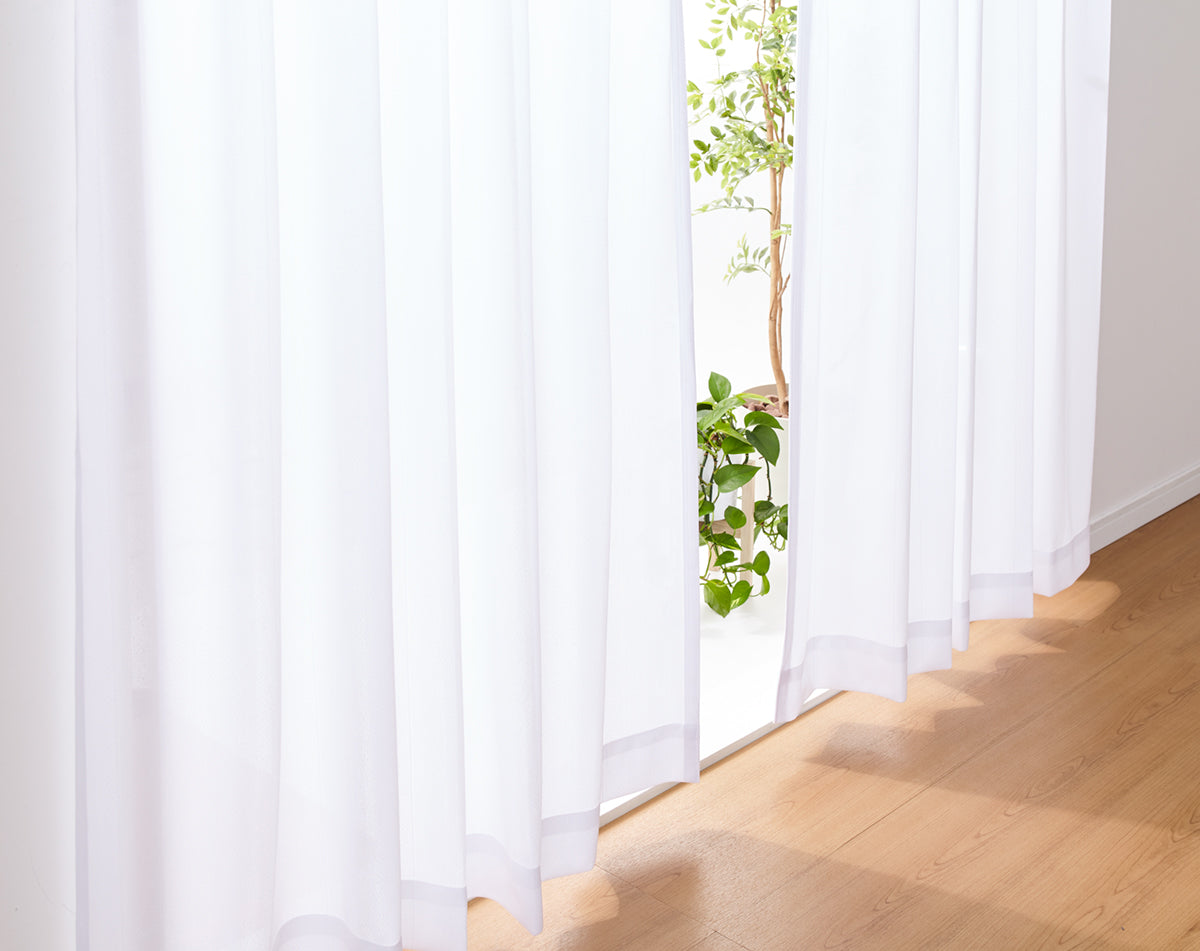 レースカーテン 日本製 防炎 UVカット 紫外線 断熱 保温 省エネ エコ