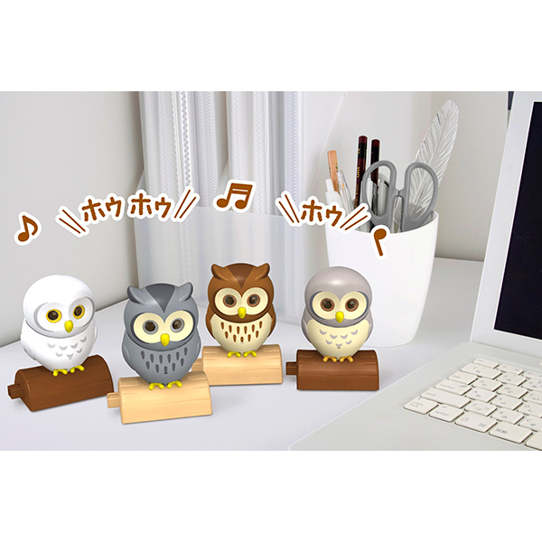 幸せをはこぶ ホウッとフクロウ（全4種）｜商品情報｜メガトイ