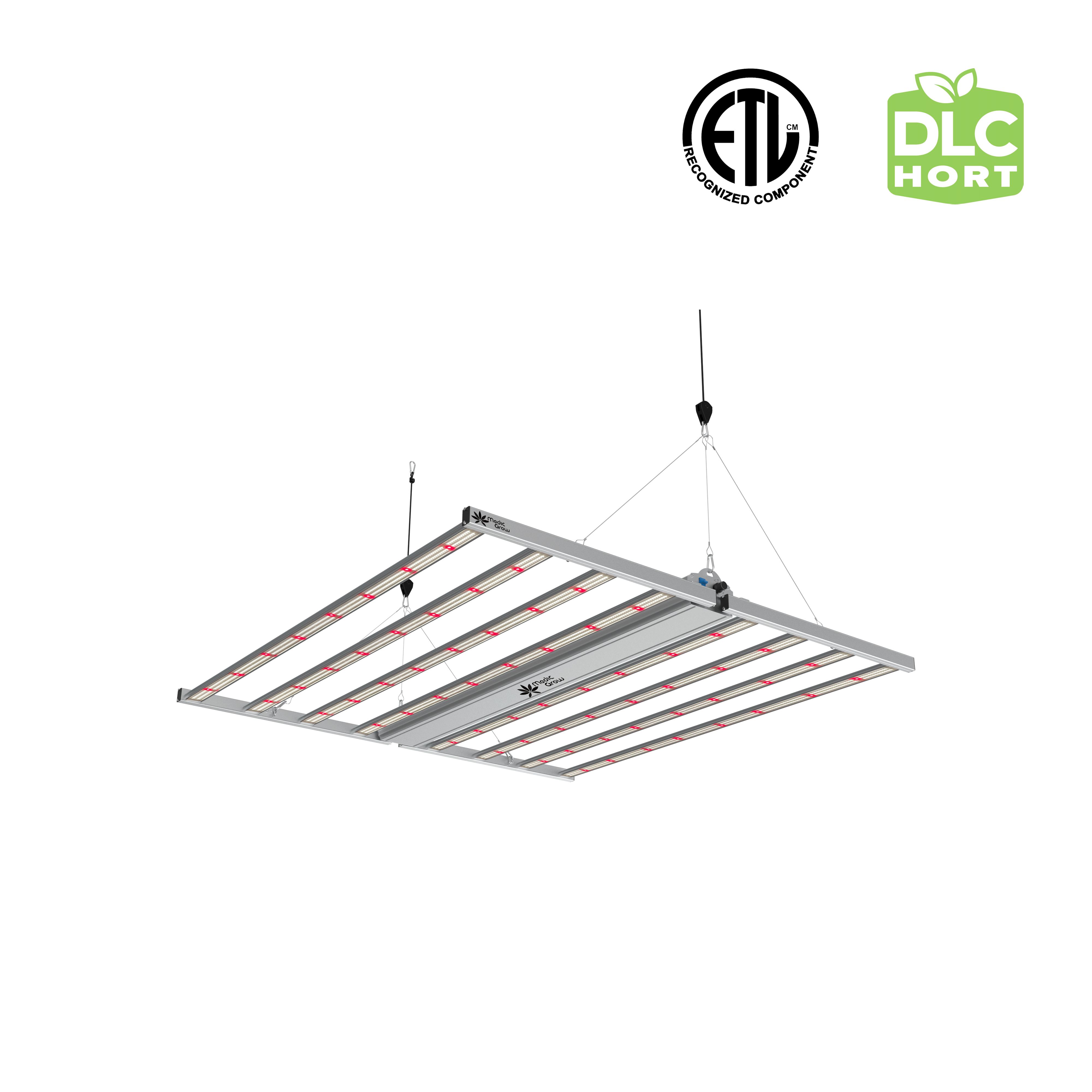 Fold-8 760W Commercial LED Grow Lights | Growing Light – Medicgrow