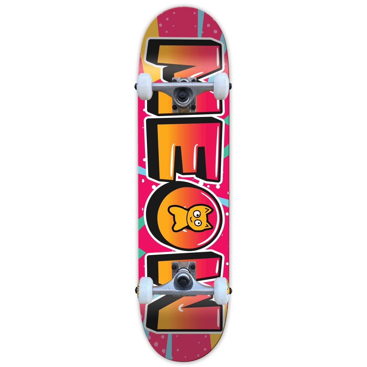 Meow Pop [Pink] Complete Skateboard - 7.75