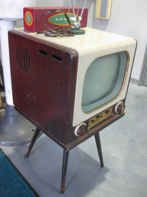 sr0707 東芝真空管テレビ 6 【昭和レトロ百貨店】