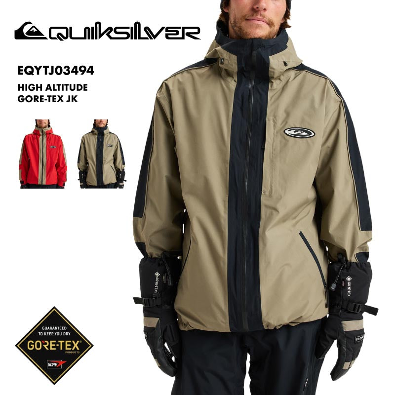QUIKSILVER/クイックシルバー メンズ GORE-TEX スノージャケット HIGH