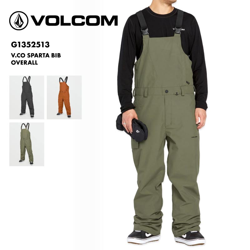 VOLCOM/ボルコム メンズ スノーウェア ビブパンツ V.CO SPARTA BIB