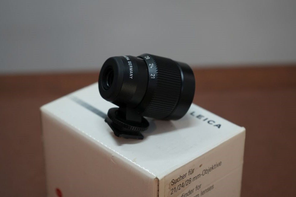 LEICA M 21/24/28mm Zoom ViewFinder 12013 箱 – まるかめら