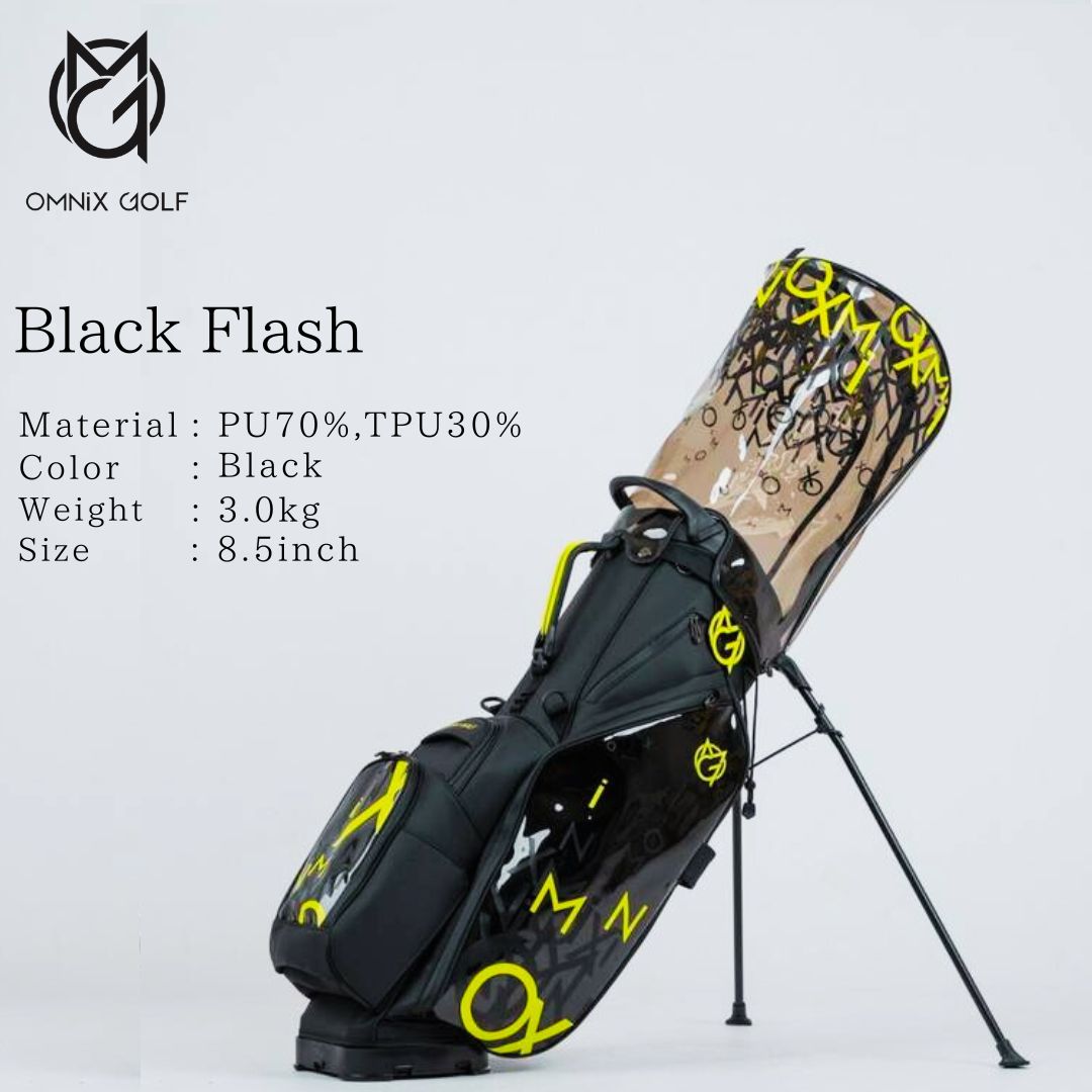 BLACK FLASH STAND BAG – OMNIX GOLF