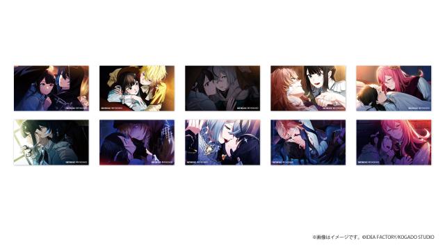 OVER REQUIEMZ」トレーディング ステンドグラス風アクリルキーホルダー