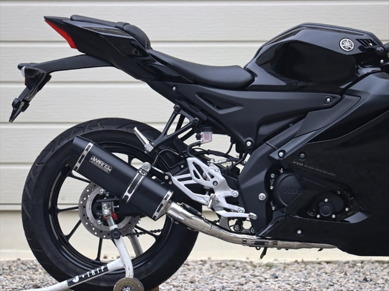 ダブルアールズ フルEX SS-OVAL F-BLACK TITAN YZF-R125/MT-125(8BJ