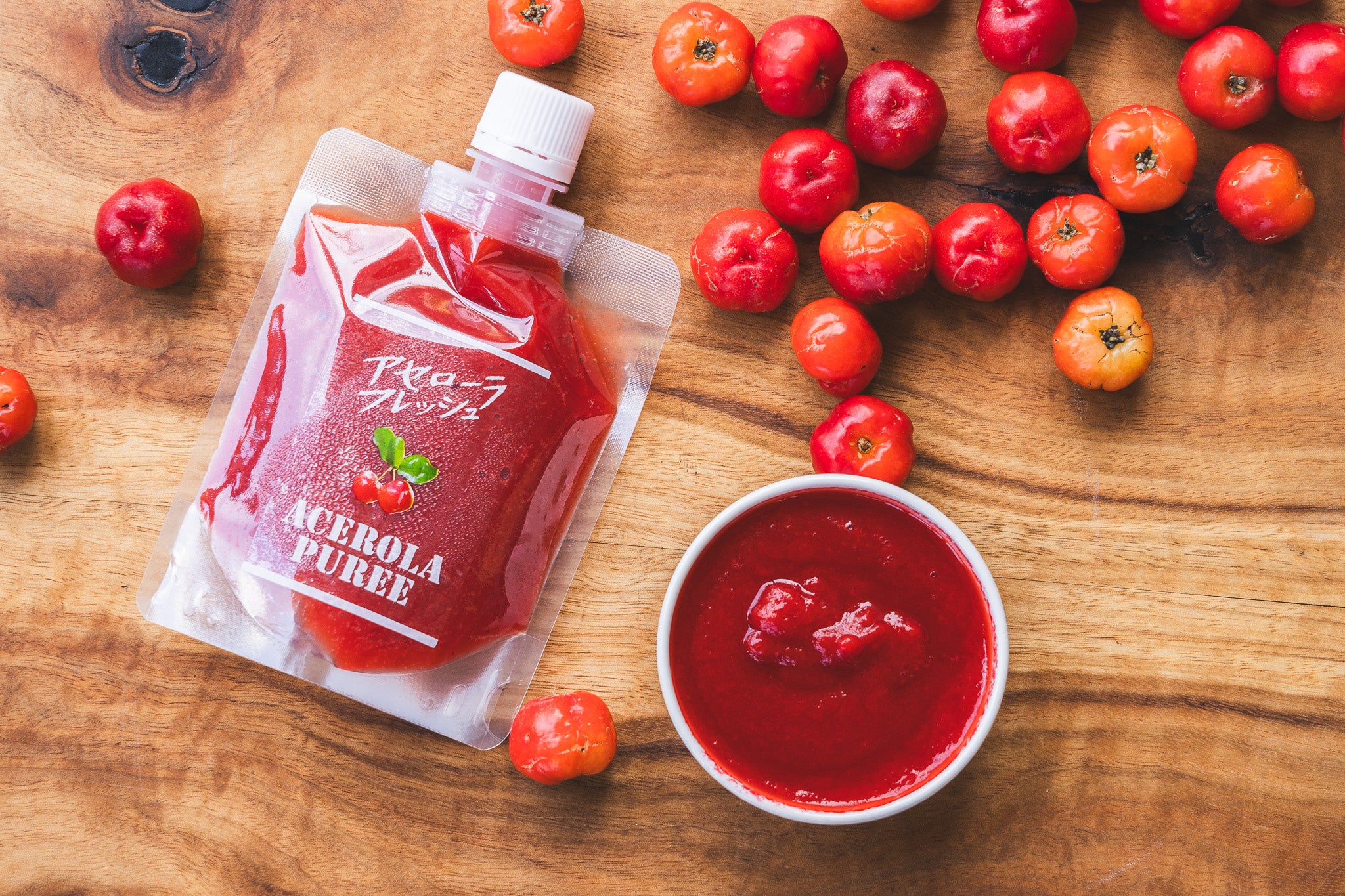 アセローラピューレ100g×15Pセット – アセローラフレッシュ