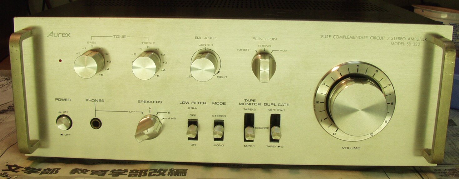 TOSHIBA Aurex SB－320