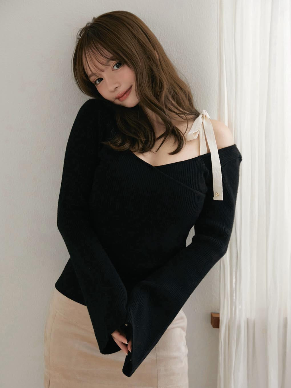 ANDMARY】Marge cachecoeur knit