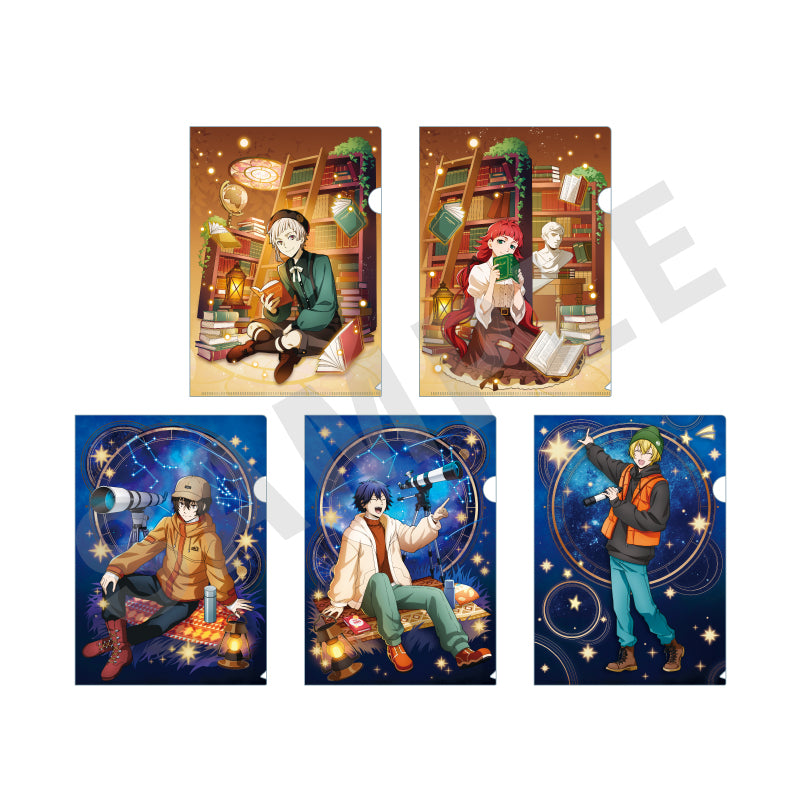 文豪ストレイドッグス×文京区 限定クリアファイル、文庫用ブックカバー