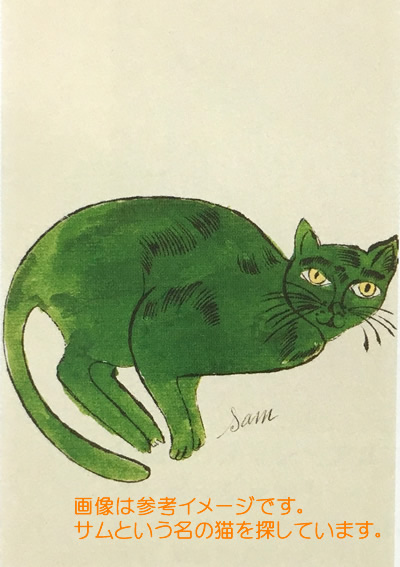 アンディ・ウォーホル「サムという名の猫」 -探している絵画の情報を