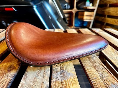商品詳細 【専用ソロシートKIT スプリングタイプ （本革サドルシート