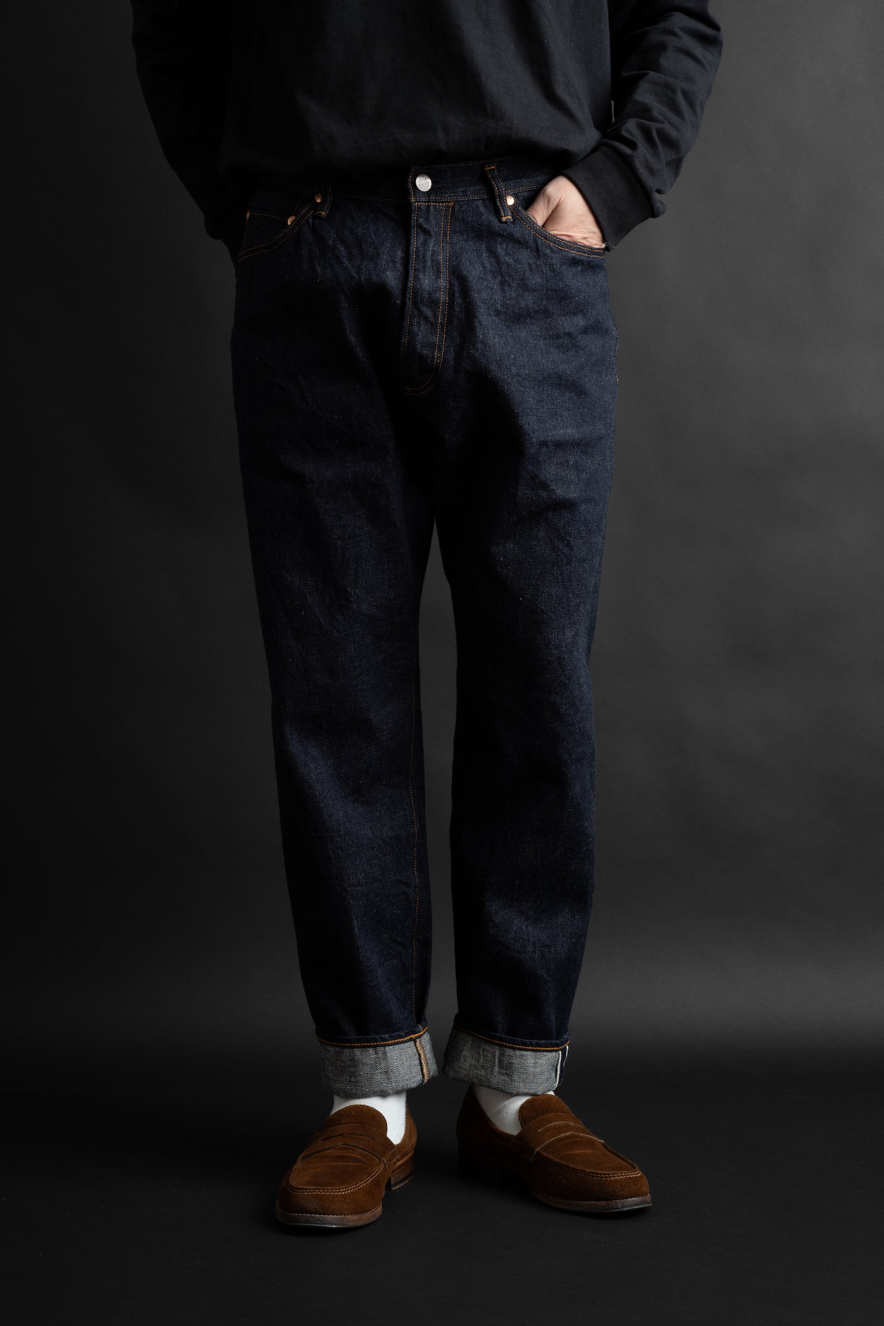 S1956WS (001) ISHIKAWADAI DENIM TAPERED FIT – BIG JOHN【公式