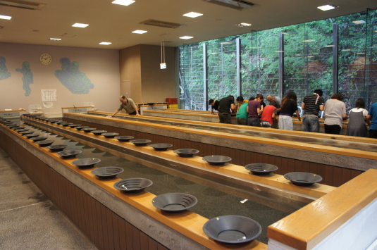 砂金採り体験が出来る湯之奥金山博物館（身延町下部地区） - 山梨のな