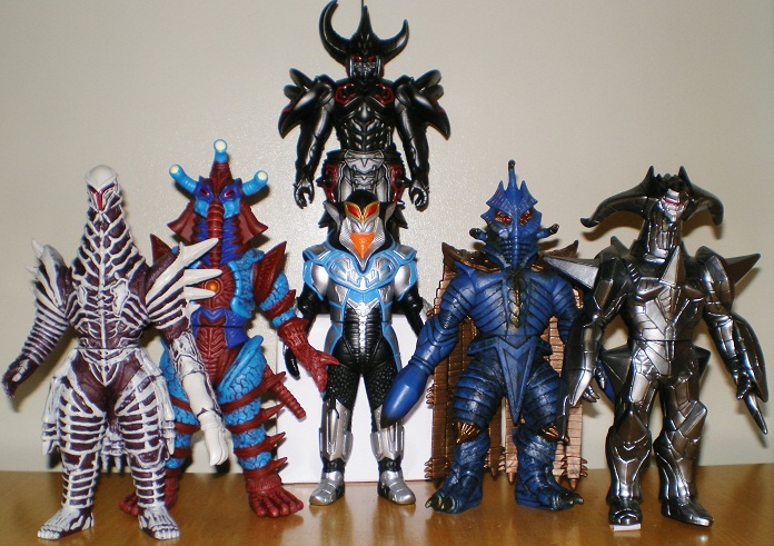 プレミアムバンダイ限定商品 ダークネスファイブセット - 大怪獣バトル