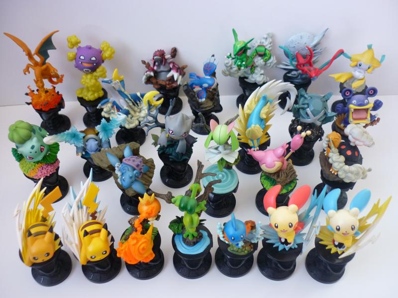 ぽけもん☆かふぇ 海洋堂 ポケモンバトルフィギュア