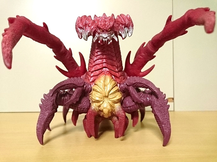 造形が凄かった！デストロイア集合体のソフビ - 大怪獣バトル