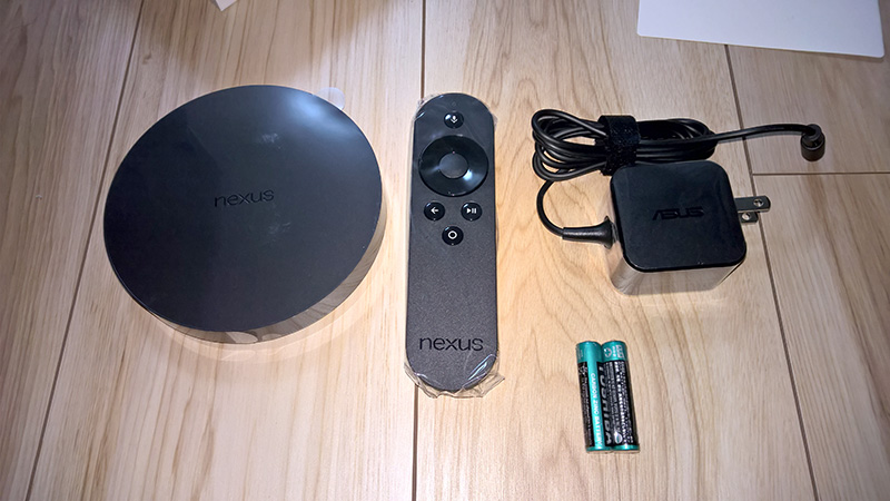 今更ですがNexus Playerを開封してみました | Kyoro's Room Blog