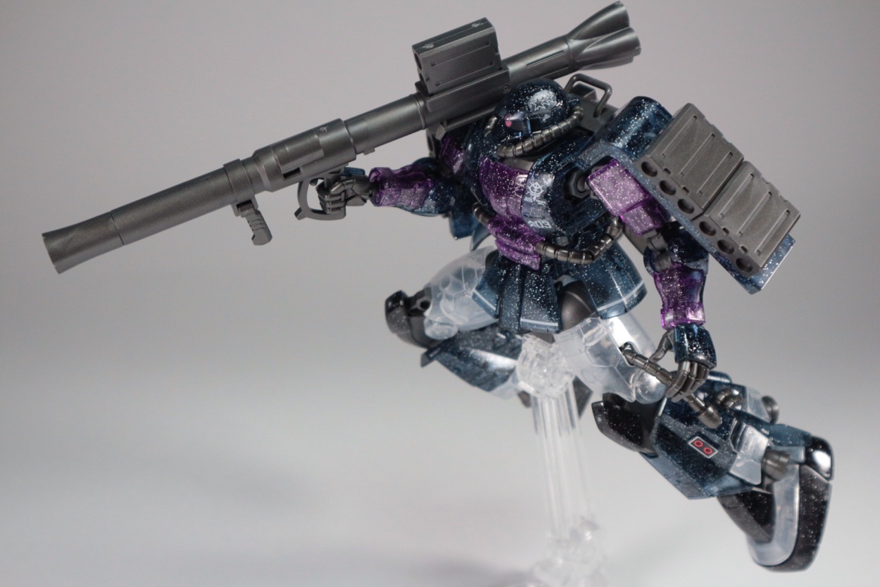 HG 1/144 高機動型ザクII 劇場限定 リミテッドクリアVer.のご紹介