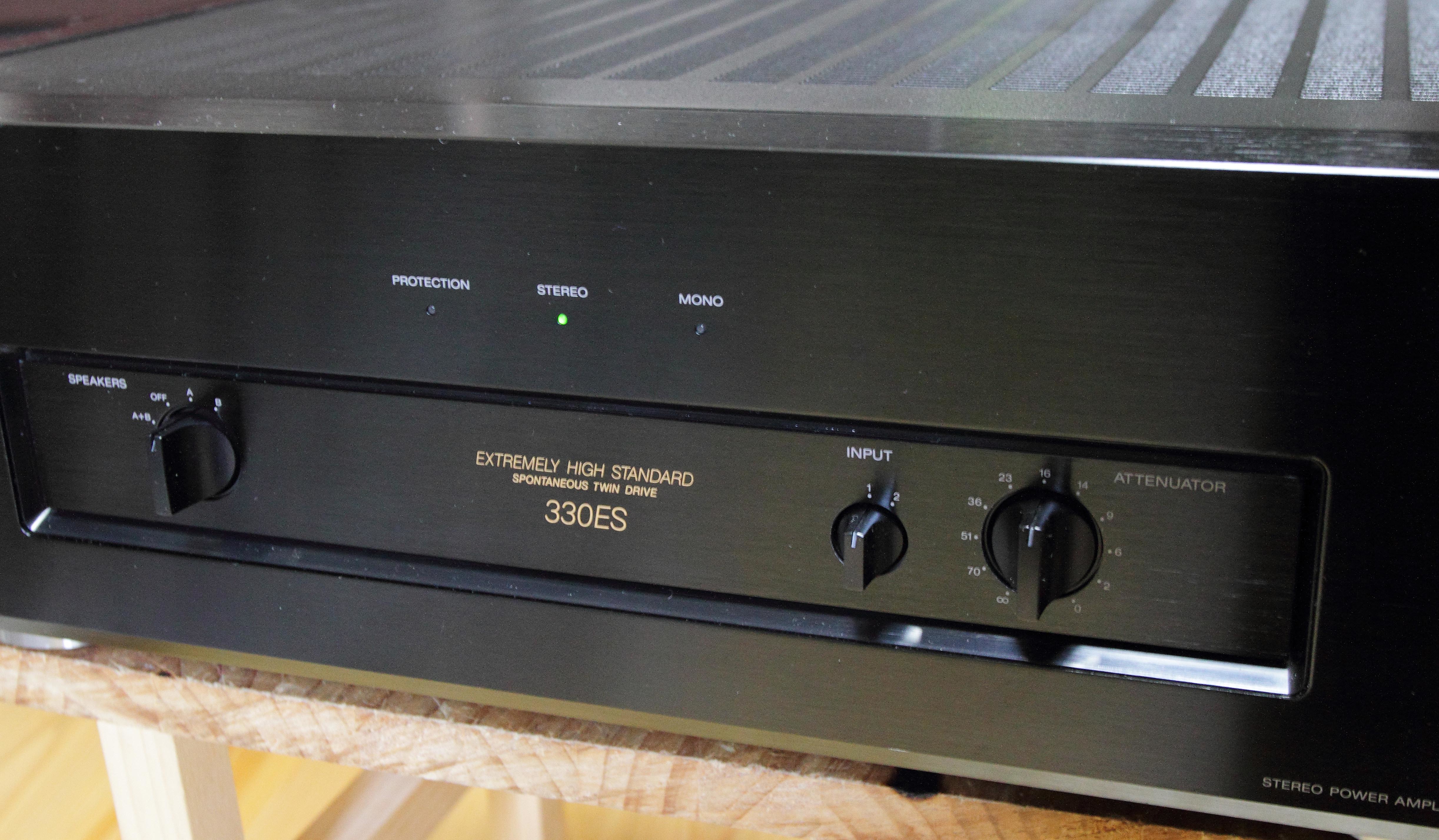 SONY ﾊﾟﾜｰｱﾝﾌﾟTA－N330ES | 写真とレコード鑑賞と食の趣味