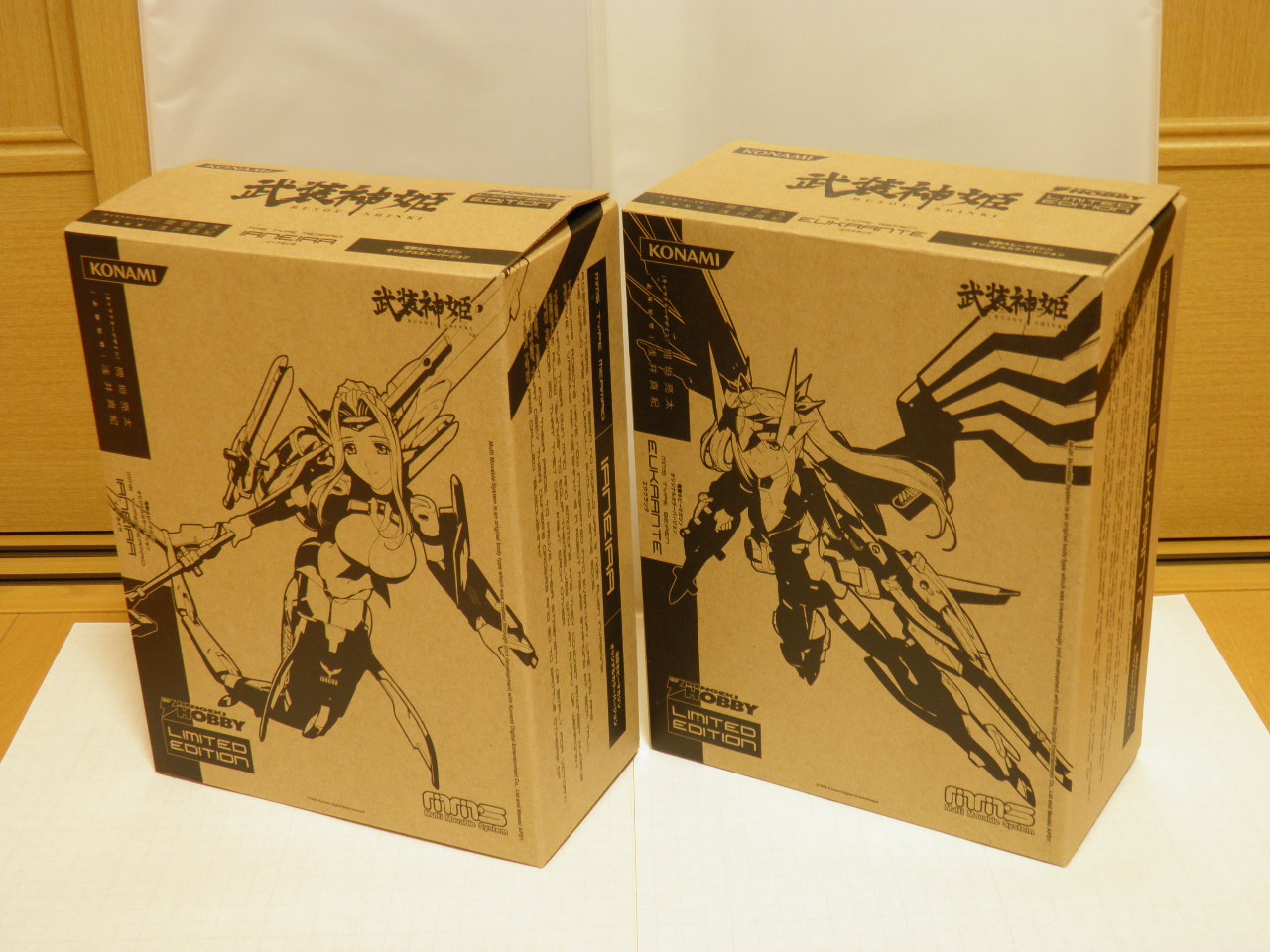 武装神姫 電ホビ限定版イーアネイラ＆エウクランテ レビュー | MITAKEN