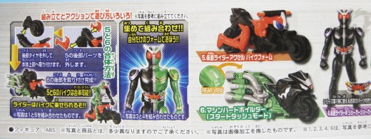 ガシャポン 組み立てアクション2 仮面ライダーW | 映GUN具