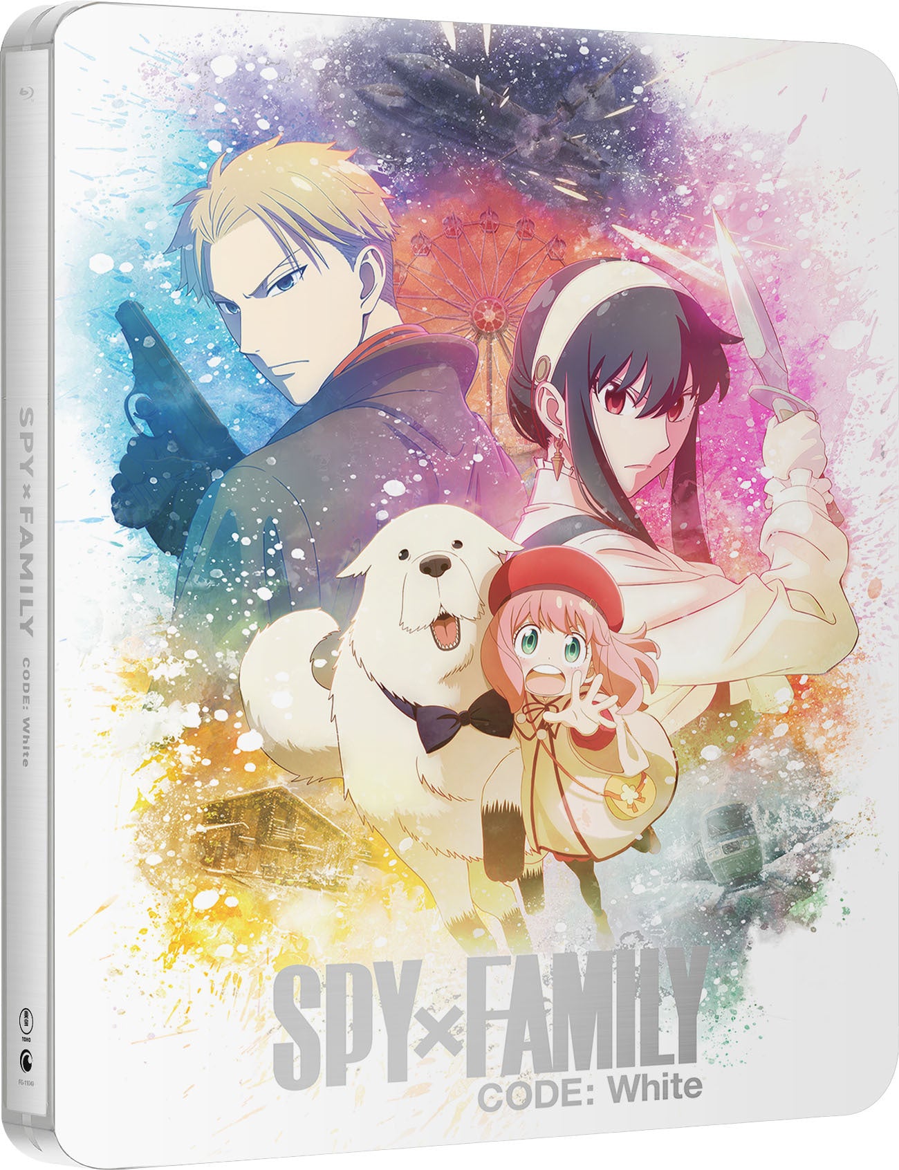 Spy x Family Code: White SteelBook (Exclusive) – Blurays For Everyone