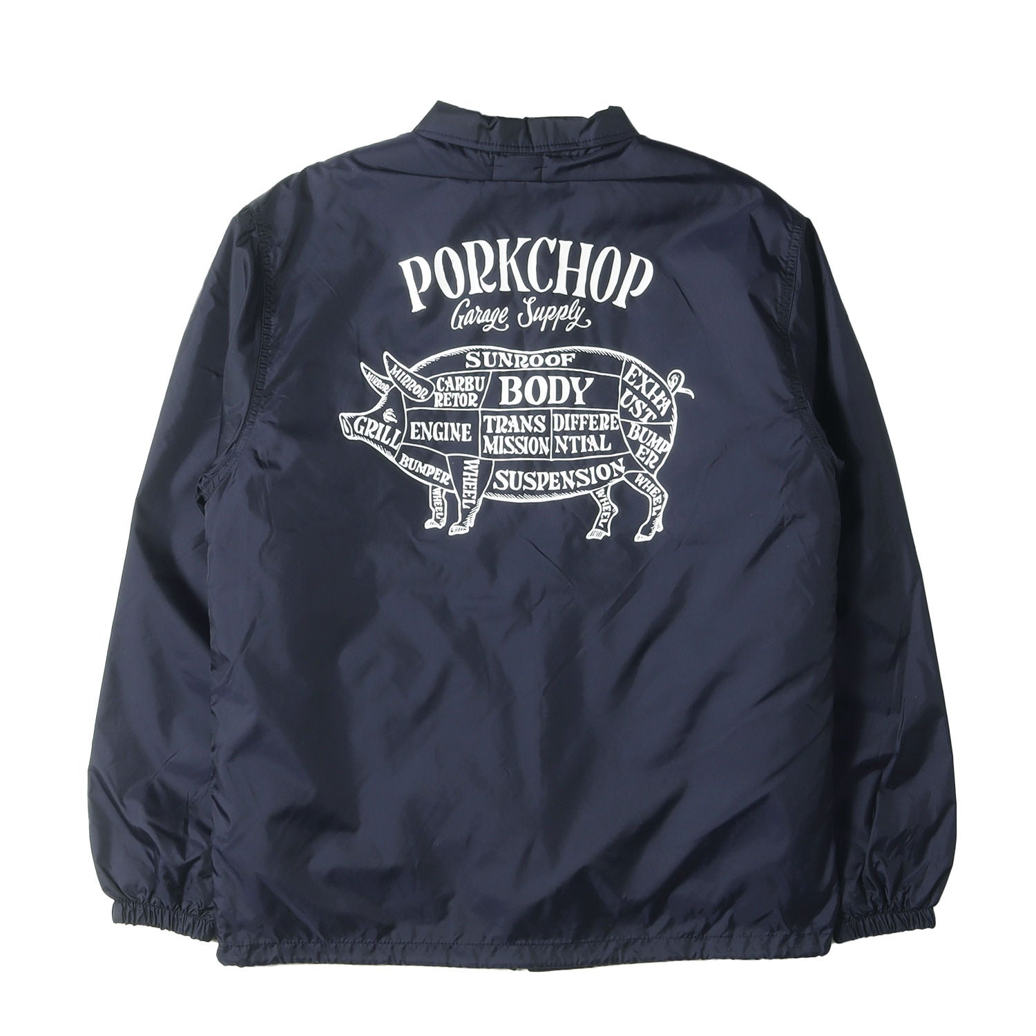 PORKCHOP ポークチョップ 裏ボアコーチジャケット ネイビー Lサイズ
