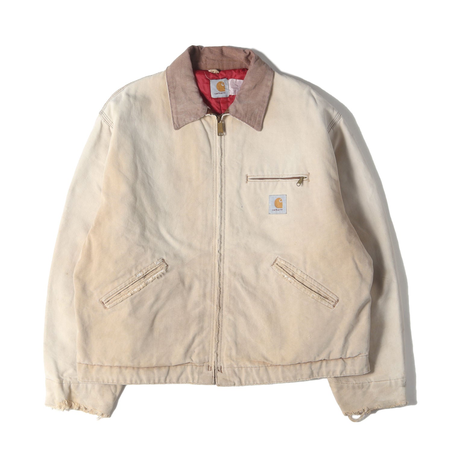 Carhartt (カーハート) 80s 裏キルティング 襟コーデュロイ ブラウン