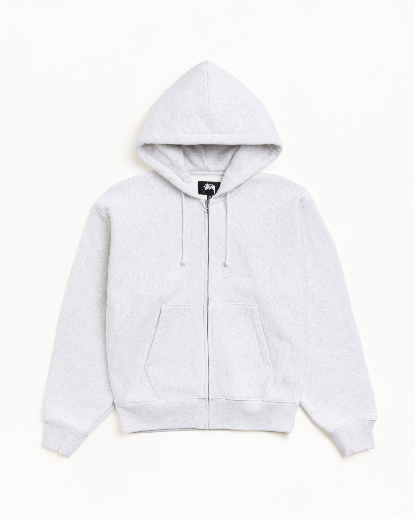 Basic Diamond Zip Hoodie – Ash Heather | Sweats | Stüssy Canada