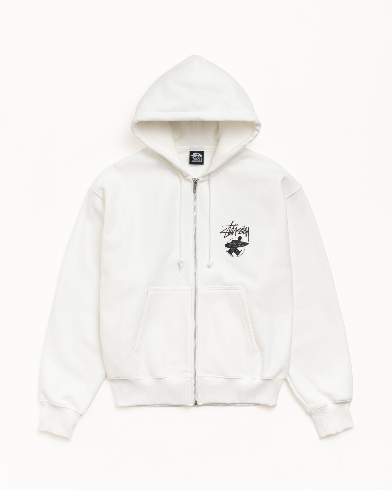 Long Haul Zip Hoodie – Off White | Sweats | Stüssy Canada