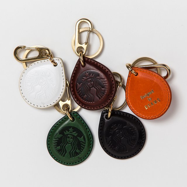 ビームスプロデュース キーホルダー型のスターバックス カード