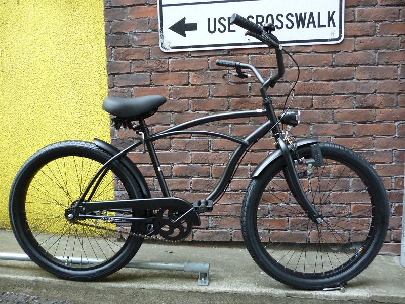 湘南 鵠沼海岸 サーフショップ JANIS SDP 自転車 ビーチクルーザー