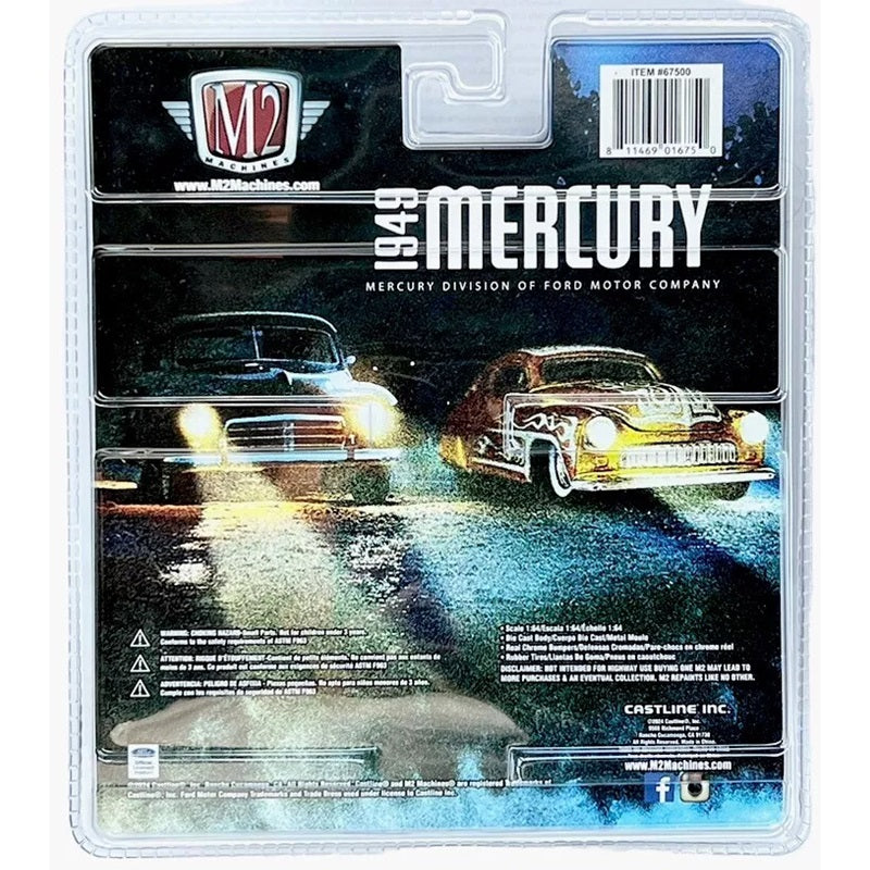 M2 Machines Auto Figures 1949 Mercury Custom with Figures 1:64