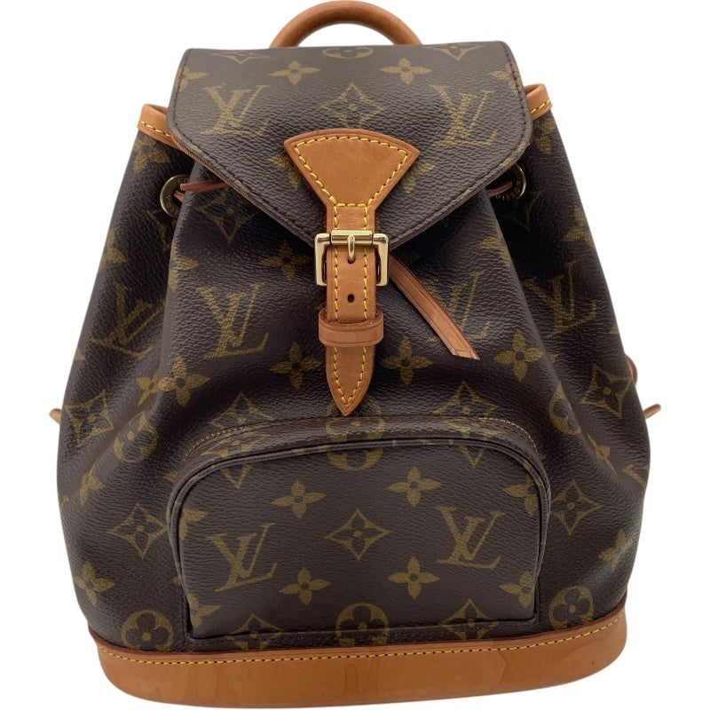 ルイ・ヴィトン LOUIS VUITTON ミニ モンスリ M51137 モノグラム
