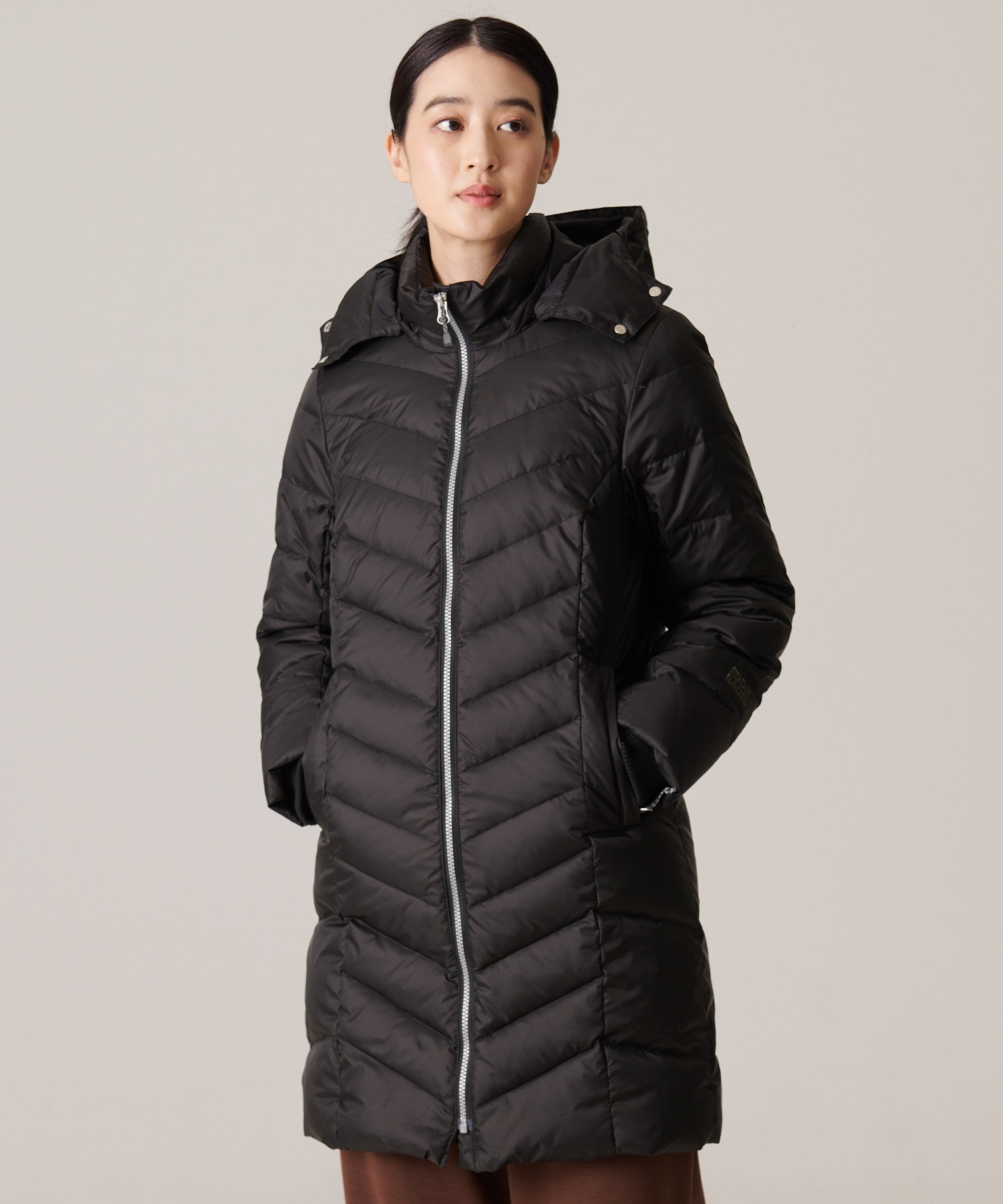 エディーバウアー 900フィルパワー ダウンパーカー XS/S ダークベリー