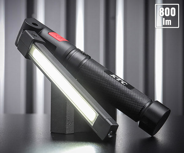 KTC AL815W 充電式LED折りたたみライト 800lm LED作業灯 LEDライト