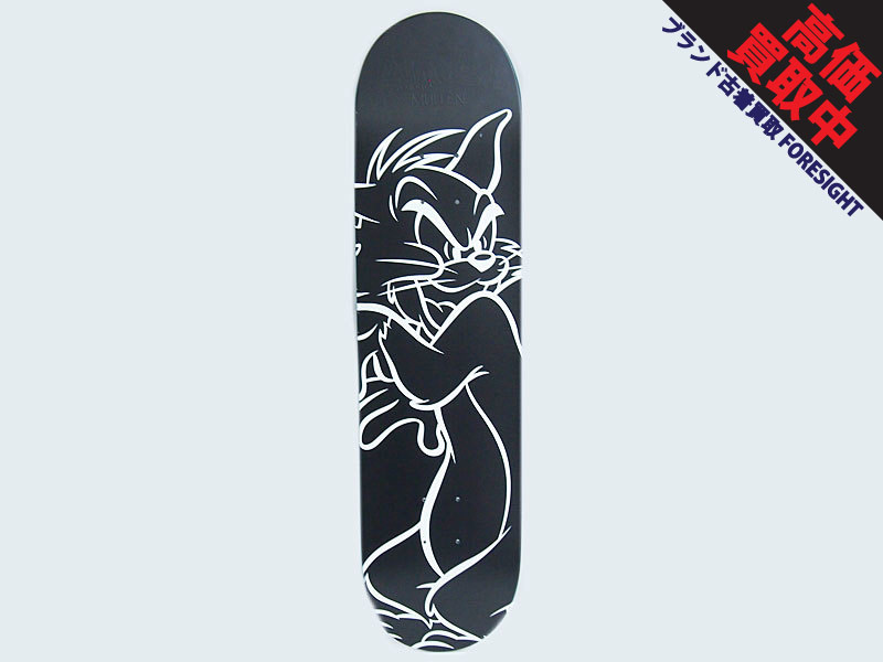 ALMOST SKATEBOARDS Mullen Tom White Lines Skateboard Deck ロドニー