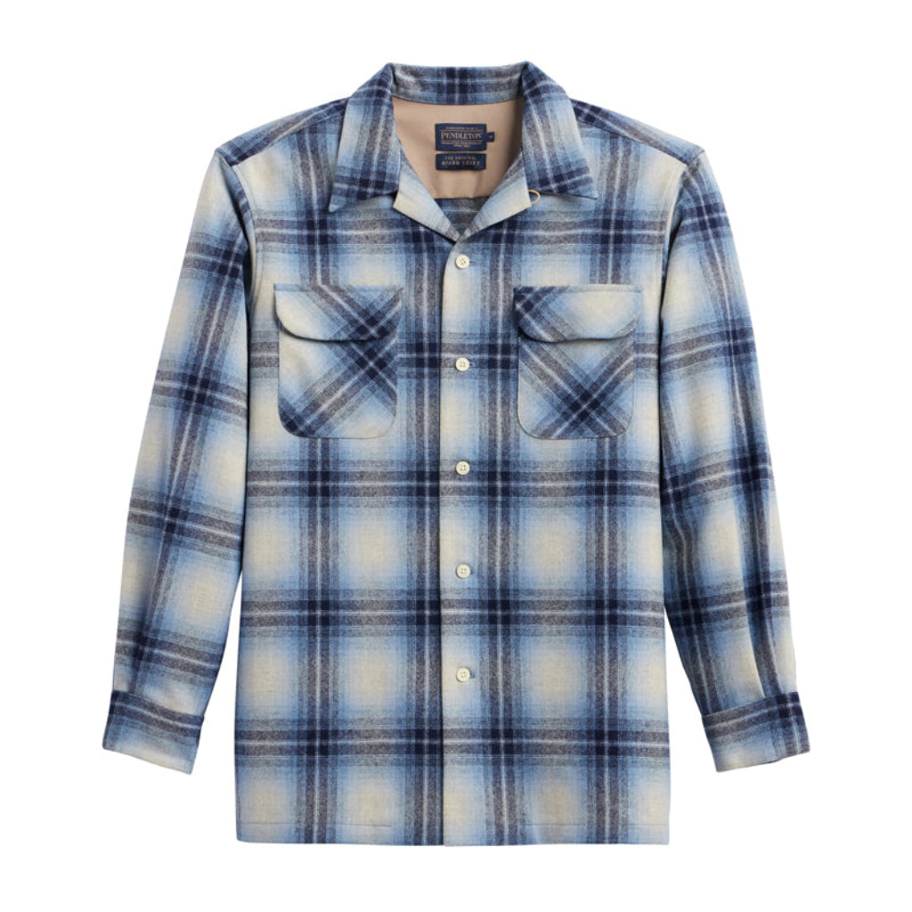 Pendleton | Board Shirt Light Blue Mix Ombre | Shirt – Gunthers