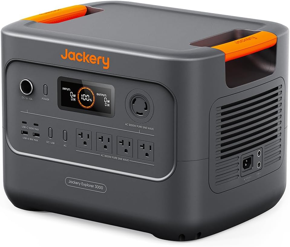 月額36,800円レンタルプラン：Jackery ポータブル電源 容量3072Wh 定格