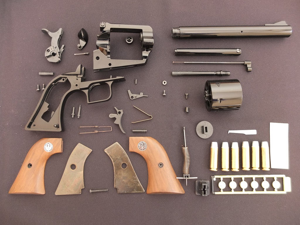 TOKYO MARUI RUGER NEW MODEL SUPER BLACK HAWK 44MAGNUM CAL 7 1
