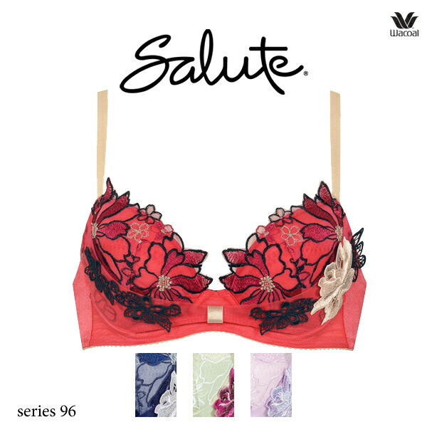 ワコール サルート 96G ブラジャー BTJ796 3/4カップワイヤー