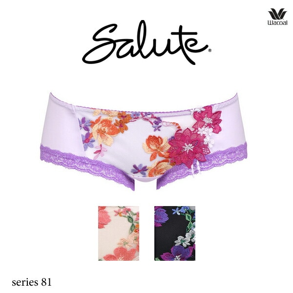 ワコール サルート 81G ショーツ PTJ781ML ハイレッグ ノーマルタイプ