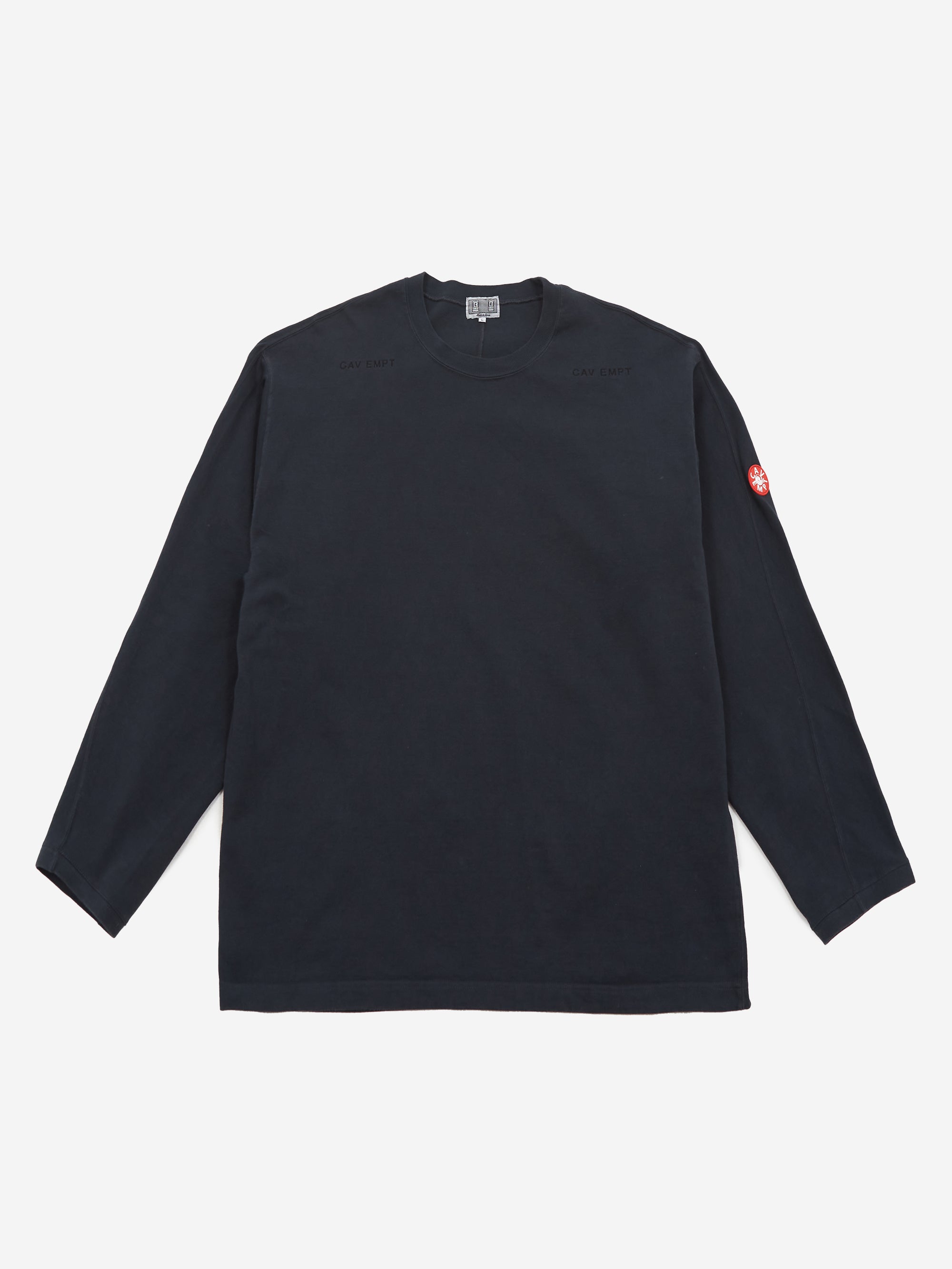 C.E Cav Empt Overdye Forward Line Heavy Long Sleeve T-Shirt