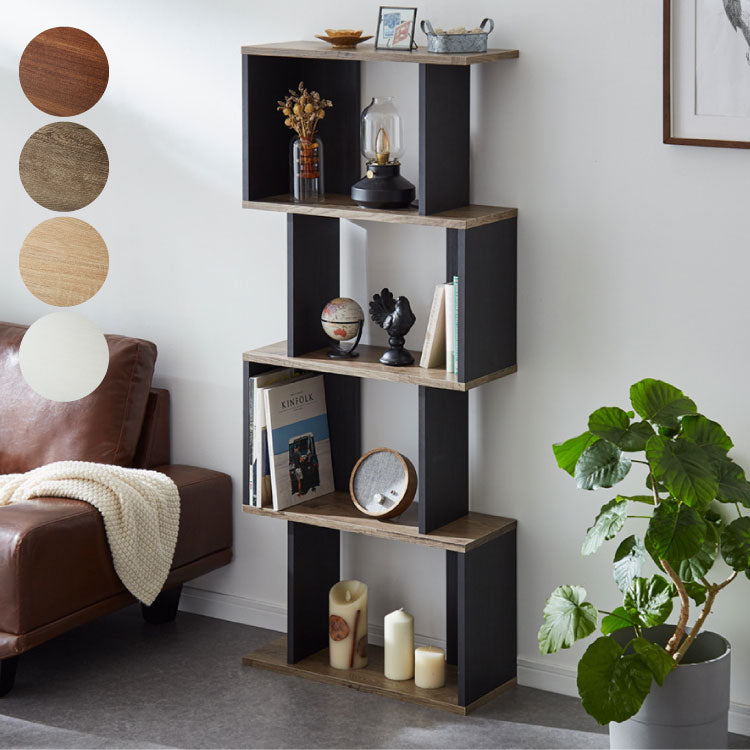 オープンラック コビナス 四段ラック 4段 ディスプレイラック 収納