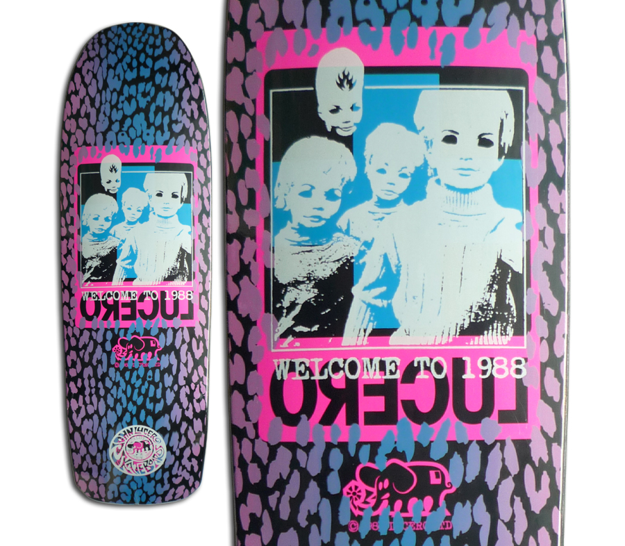 BLACK LABEL WELCOME TO 1988 DECK (10 x 32.875﻿inch) ブラック