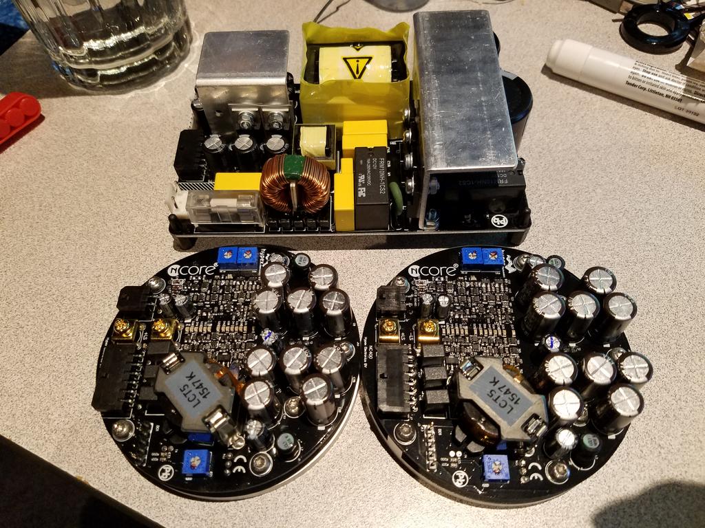 Amp modules just came in (hypex ncore 400 + smps600) : r/audiophile