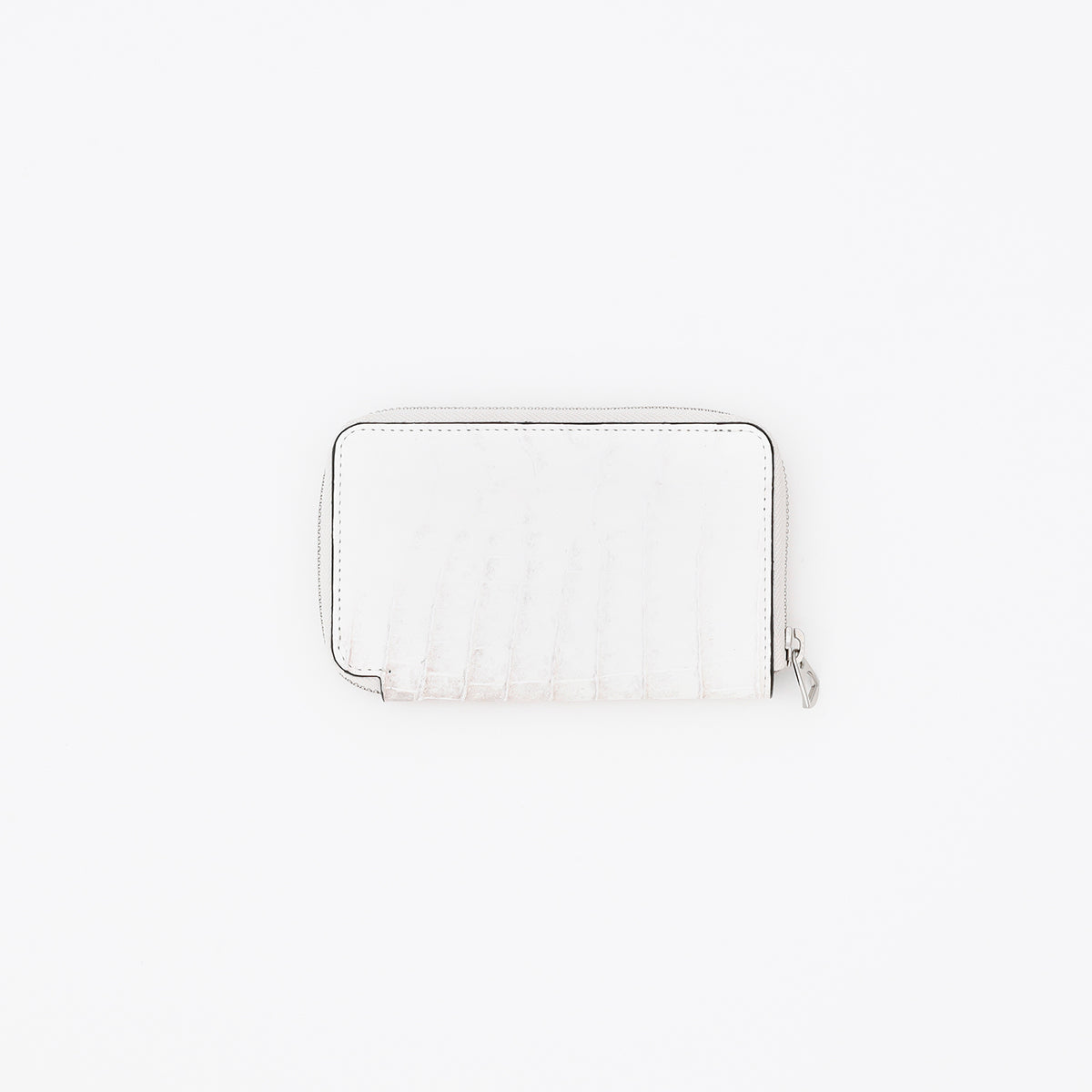 CRISTY SMART MID WLT.5 | Rare Undyed Himalayan Crocodile Wallet