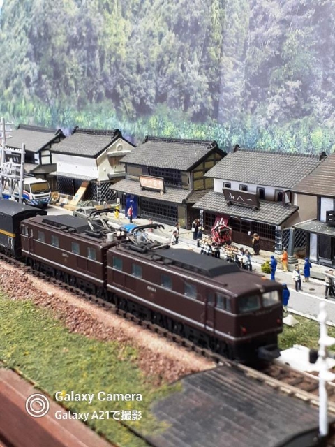 マイクロエース国鉄EH10-15・茶色・高速試験機と貨物列車とTOMIX N